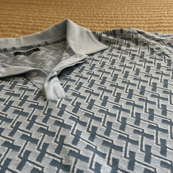 Men’s Alfani Patterned Polo - Picture 3 of 5